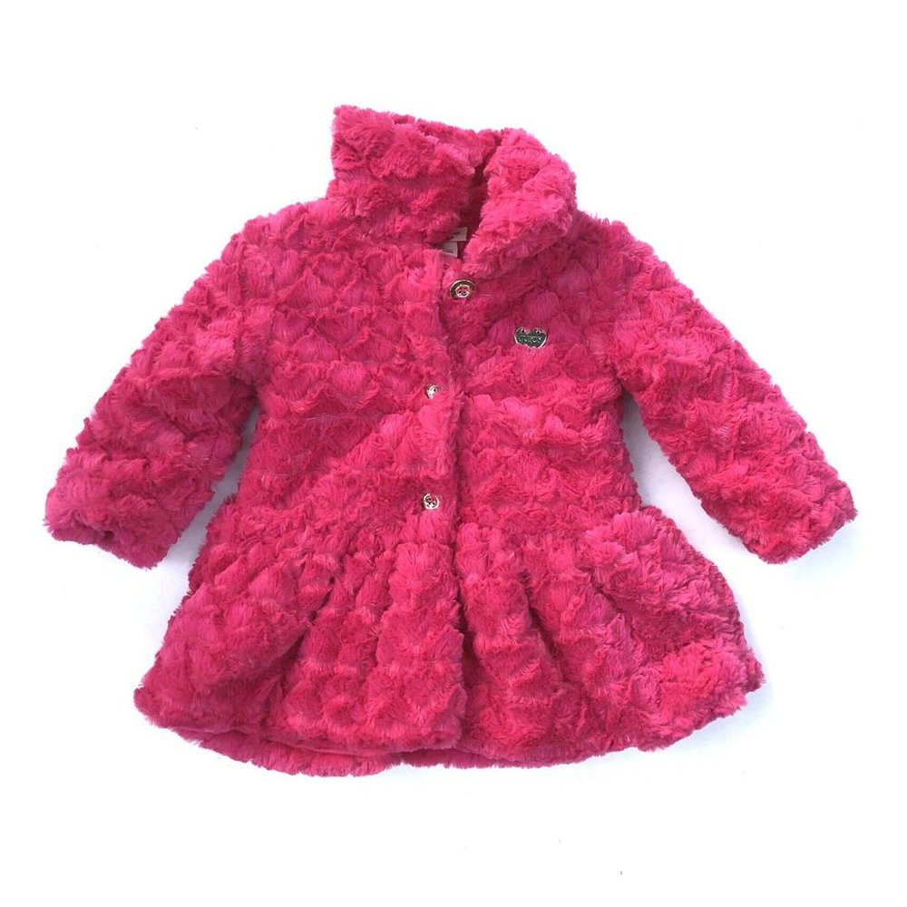 Juicy Couture Girls' Jacket, Hot Pink, NEW WITH TAGS